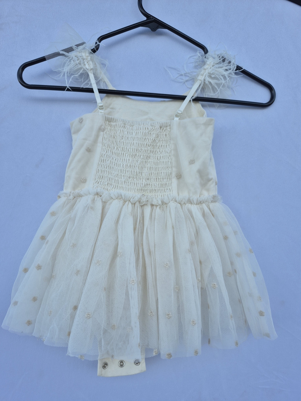 Cream Mini Dress - Picture 2 of 4